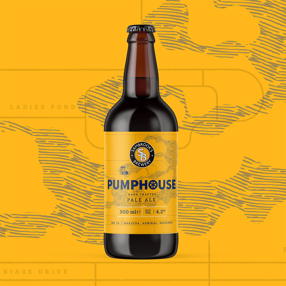 Pumphouse Pale Single Bottle 500ml